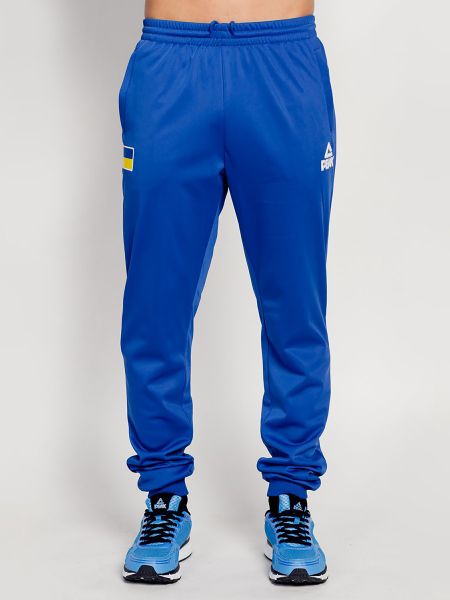 Кожаные спортивные штаны Peak синие