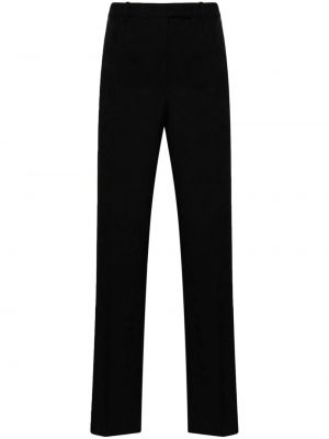 Μάλλινο παντελόνι Versace μαύρο