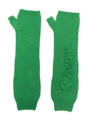 Kašmírové rukavice Barrie zelená
