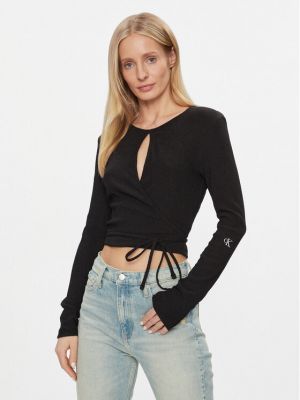 Bluza Calvin Klein Jeans črna