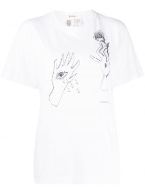 T-shirt Yohji Yamamoto vit