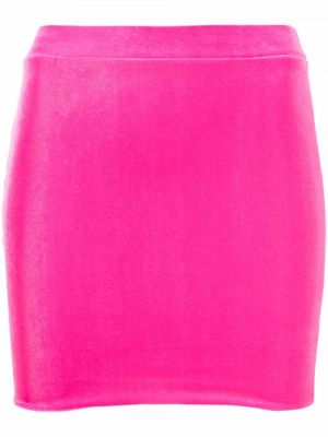 Minigonna baggy Vetements rosa