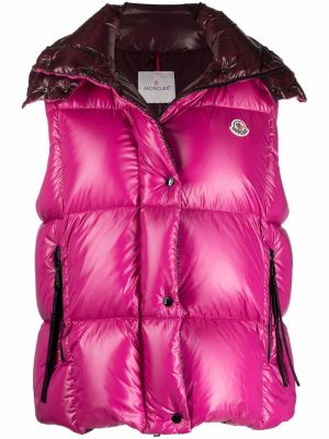 Vattert vest Moncler rosa