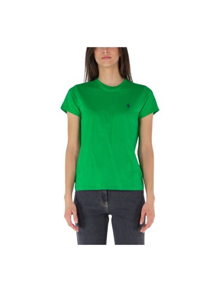Podstawowa koszulka bawełniana Polo Ralph Lauren zielona