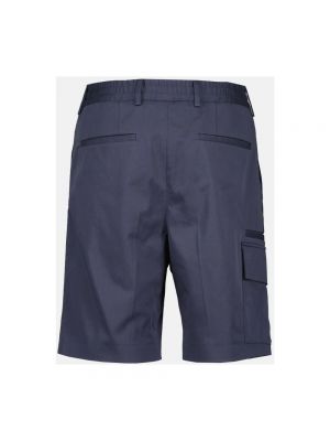 Pantalones cortos con bolsillos Fendi azul