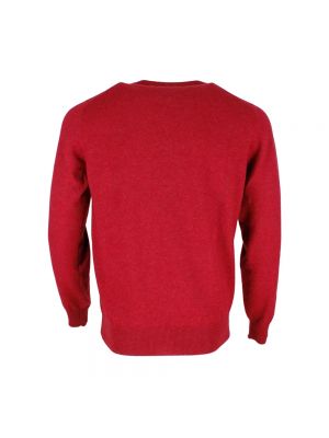 Sweter z kaszmiru Brunello Cucinelli czerwony