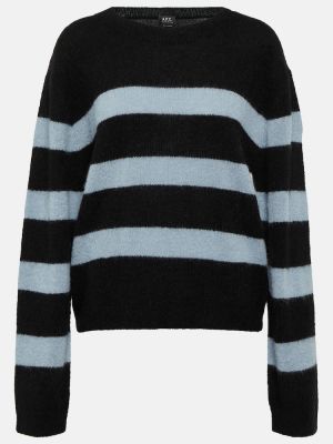 Пуловер от алпака вълна A.p.c. черно