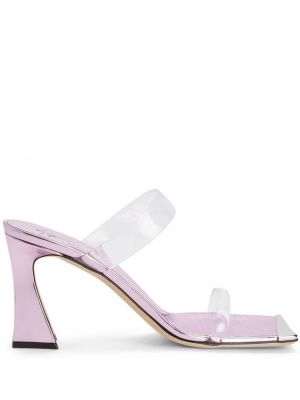 Transparente sandale Giuseppe Zanotti pink