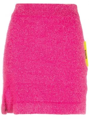 Pletené mini sukně Barrow růžové