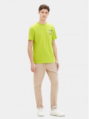 T-shirt Tom Tailor Denim vert