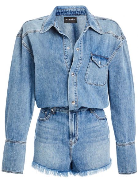 Denim jumpsuit Retrofete blå