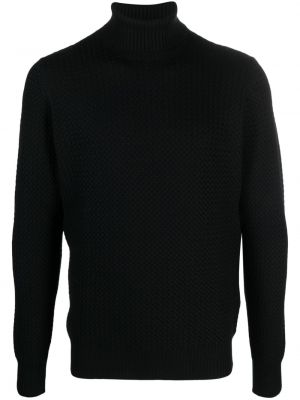 Вълнен пуловер Fileria черно