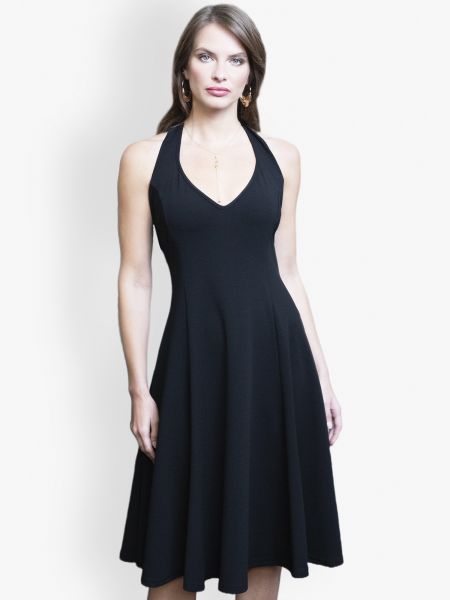 Φόρεμα Hotsquash μαύρο