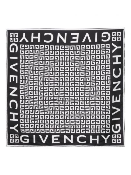 Копринен шал с принт Givenchy