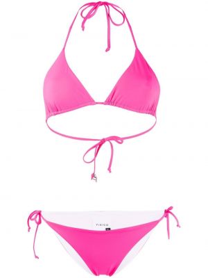 Bikini reversibile Fisico rosa