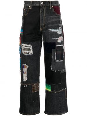 Jeans ausgestellt Junya Watanabe Man schwarz