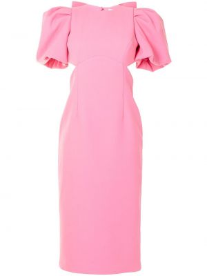 Růžové šaty ke kolenům Rebecca Vallance