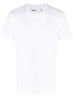Camiseta de cuello redondo Haikure blanco