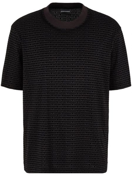 T-shirt Emporio Armani sort