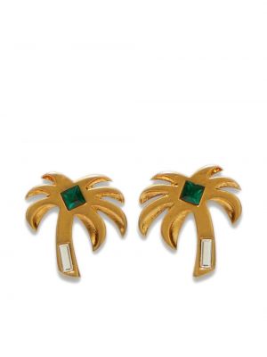 Boucles d'oreilles Palm Angels doré