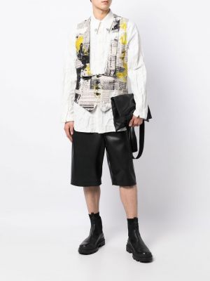 Mustriline vest Yohji Yamamoto