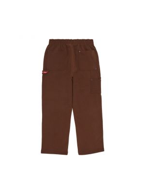 Спортивные штаны Supreme коричневые