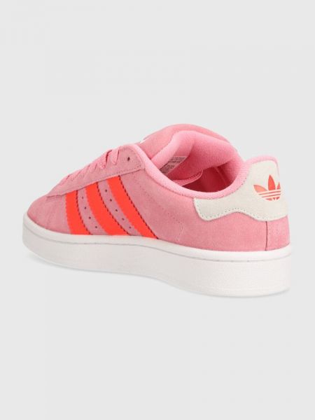 Velúr sneakers Adidas Originals rózsaszín
