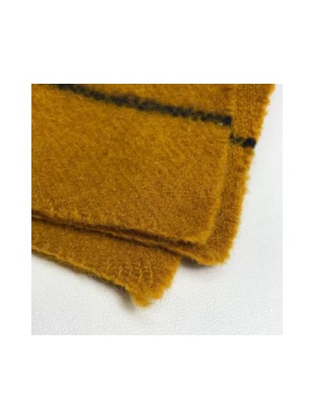 Bufanda de lana Hermès Vintage amarillo