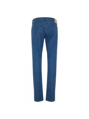 Skinny jeans Canali blau