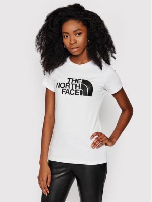 Marškinėliai slim fit The North Face balta