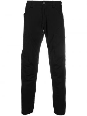 Pantalones cargo ajustados con bolsillos Attachment negro