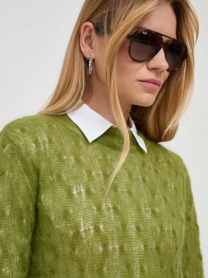 Vlněný svetr Max&co. zelený