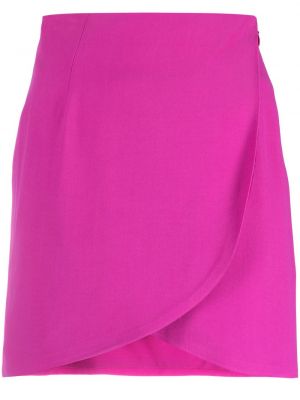 Mini suknja Federica Tosi ružičasta