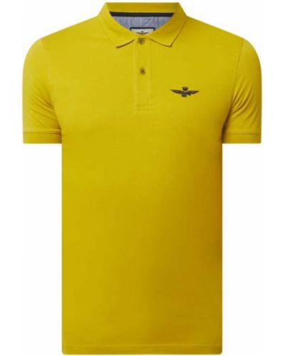 T-shirt Aeronautica Militare, żółty