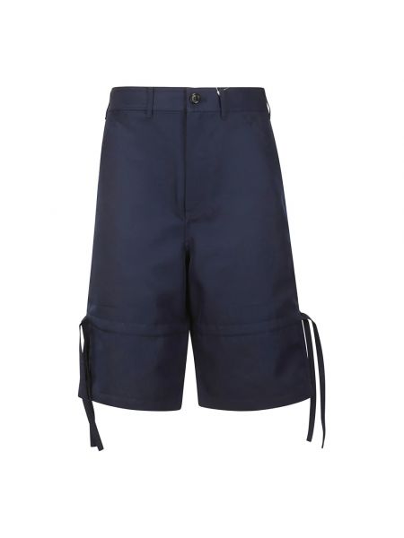 Einfarbige shorts Comme Des Garçons blau