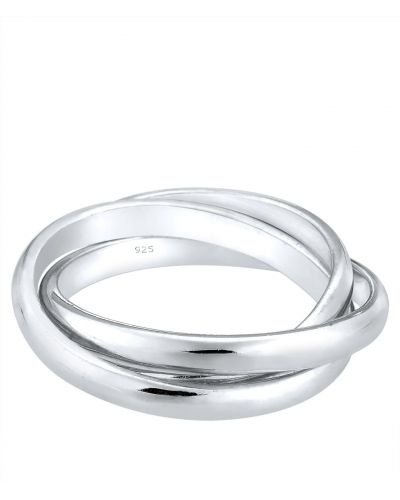 Gyűrű Elli ezüstszínű