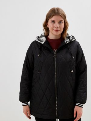 Утепленная демисезонная куртка Karmel Style черная