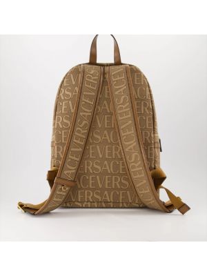Plecak Versace brązowy