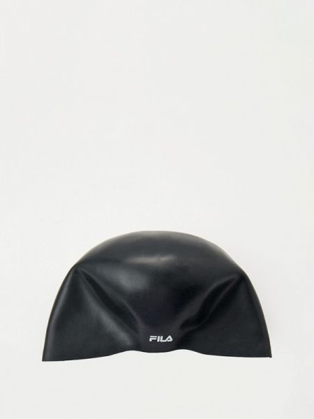 Черная шапка Fila