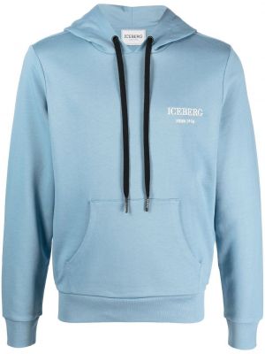 Hoodie Iceberg blå