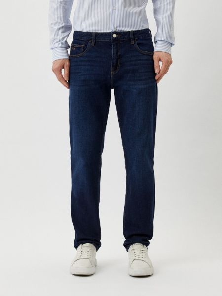 Прямые джинсы Armani Exchange синие