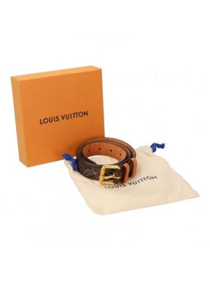 Cinturón de cuero Louis Vuitton Vintage