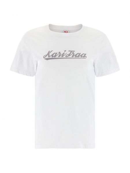 Koszulka z nadrukiem Kari Traa biała