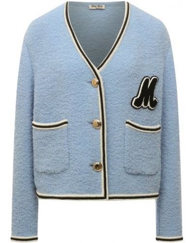 Шерстяной пиджак Miu Miu