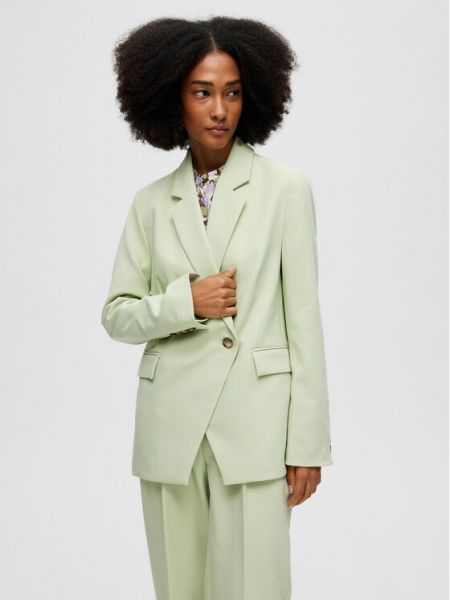 Куртка Selected Femme зеленая