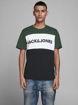 Camiseta manga corta Jack & Jones verde