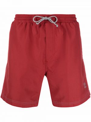 Brodert shorts Brunello Cucinelli rød