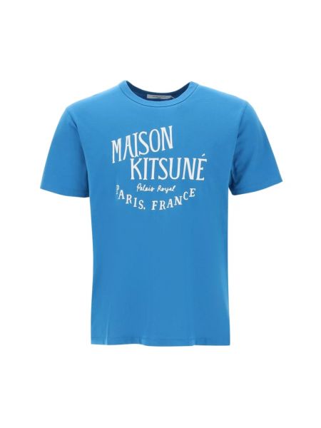 Sweatshirt Maison Kitsuné blau