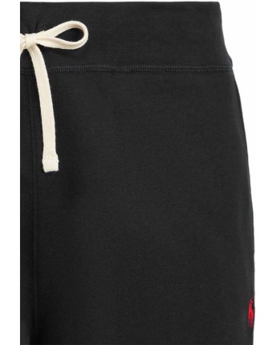 Pantalones cortos deportivos con bordado con bordado con bordado Polo Ralph Lauren negro