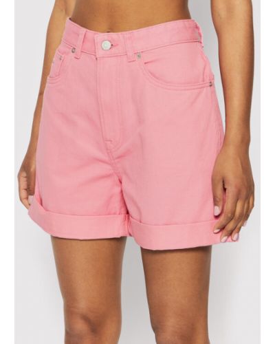 Jeans shorts Tommy Jeans pink